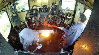 Footplate ride. Pannier Tank on Tenterden Bank.