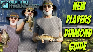 Get Diamonds On DAY 1 OF PLAYING With These Perch & Crappie Hotspots! Call of The Wild The Angler