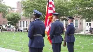 Manhattan College Sept. 11 Tribute and Flag Presentation