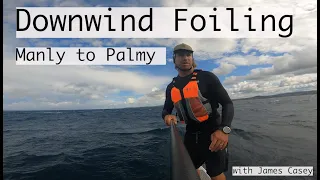 Downwind Foil Manly to Palmy on the Code Foils 850