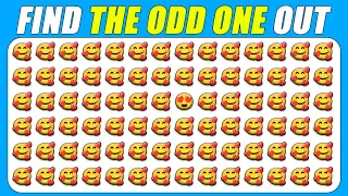 Find the ODD One Out-Emojis🌎🌋🌳🌝
