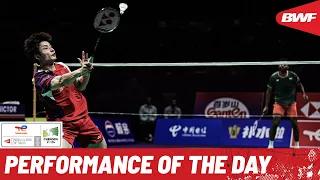 TotalEnergies Performance of the Day | Look at that dive! How did Shi Yu Qi control that shot?