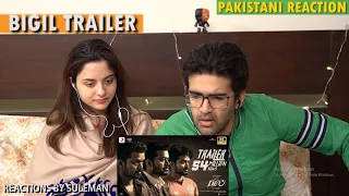 Pakistani Couple Reacts To Bigil Trailer | Vijay | Nayanthara | Thalapathy