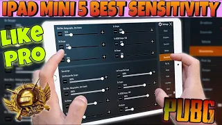 Ipad Mini 5 Best Sensitivity PUBG | iPad mini 5 Gyroscope BEST SETTINGS & SENSITIVITY PUBG