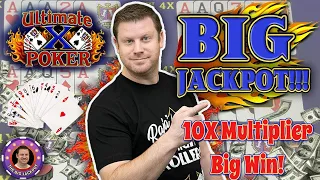 ♣️ 10X Ultimate X Multiplier Jackpot Win ♣️ Double Double Bonus Video Poker at The Cosmopolitan