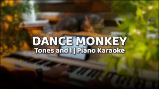 Tones and I - Dance Monkey (Karaoke Beat Piano)