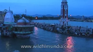 Ganga Aarti at Har Ki Pauri in Haridwar