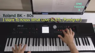 Roland BK5 - Demo Style 80s: Foreigner - I Want to Know What Love Is (Cover)