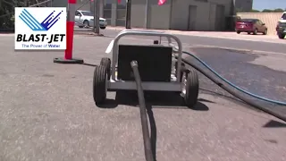 Pipe cleaning with the NLB Rotary Hose Device