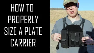How To Properly Size A Plate Carrier - AR500 Armor