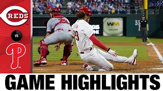 Reds vs. Phillies Highlights (8/22/22) | MLB Highlights