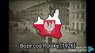 God save Poland | Rare Instrumental (1926 Recording)