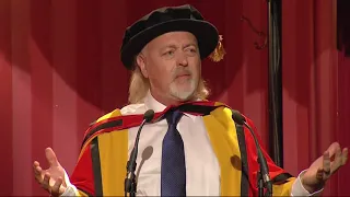 Comedian and musician Bill Bailey receives an Honorary Degree from the University of Bath