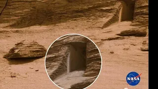 В NASA объяснили что это за «дверь» в скале на Марсе