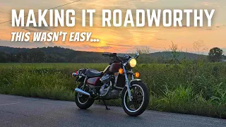 CX500 Revival - Making It Roadworthy! MAJOR Problem Solving