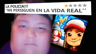 RESEÑAS de SUBWAY SURFERS con 1 estrella...