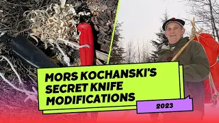 Mors Kochanski's SECRET Knife Modifications (2023)