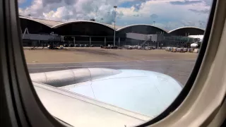 Boeing 777-367ER push back / engine start