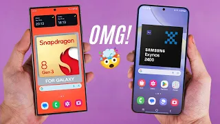 Samsung Galaxy S24 Ultra - Snapdragon 8 Gen 3 vs Exynos 2400!