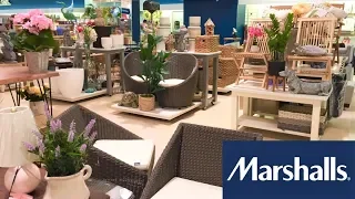 MARSHALLS FURNITURE CHAIRS TABLES SPRING SUMMER HOME DECOR SHOP WITH ME SHOPPING STORE WALK THROUGH