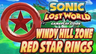 Sonic Lost World (Wii U) - Windy Hill Zone Red Ring Locations (Guide)