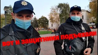 Беспредел в центре города под прикрытием ...