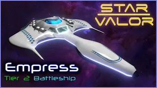 Empress Spaceship Spotlight, Independent Battleship | Star Valor Early Access - Indie Game Dev