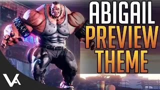 SFV - Abigail Preview Theme Song For Street Fighter 5! Extended OST