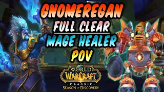 Gnomeregan Raid Full Clear | Mage Healer POV | WOW Classic | Season of Discovery