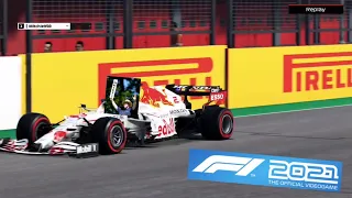 F1 2021 Imola Slowest Lap World Record Xbox (Golf Commentary)