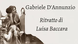 Ritratto di Luisa Baccara di Gabriele D'Annunzio