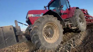 Case Magnum 7240 Pro + Kuhn Venta AL402 | Zetor Forterra 120HSX | setí pšenice po orbě 2022