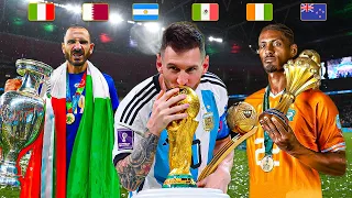 THE 6 CHAMPIONS of each CONTINENT 🏆⚽
