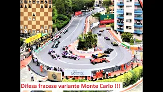 Aperture di scacchi !!! Difesa francese variante Monte Carlo !!!