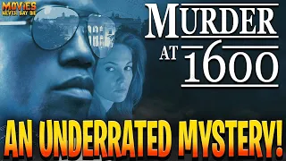 MURDER AT 1600 (1997 Review) A Capable 90s Mystery! - Vintage 90s #27