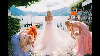 Свадьба в Италии на озере Комо Дмитрия и Анны