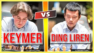 Ding Liren vs. Vincent Keymer | GRENKE Chess Classic 2024