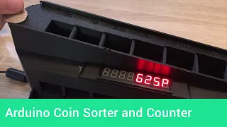 How to build an Arduino coin sorting and counting machine