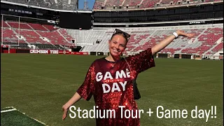 University of Alabama Stadium Tour + Game day!