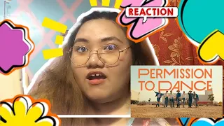 ally reacting to BTS 'Permission to Dance' mv