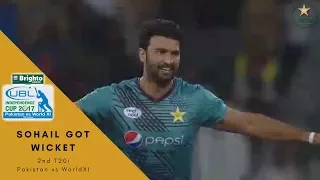 Tamim Iqbal OUT! By Sohail Khan | Independence Cup 2017 | Pakistan vs World XI | PCB
