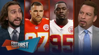 Jason Kelce gives update on Travis Kelce & a Chiefs star hints at return | NFL | FIRST THINGS FIRST