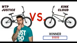 BMX Bike Comparison: WETHEPEOPLE JUSTICE vs. KINK CLOUD ($500 - $600 Complete BMX Bike Tournament)
