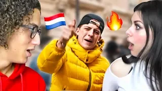 REACTING TO DUTCH RAP WITH MY GIRLFRIEND!