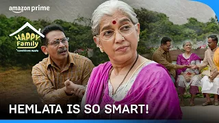 When your wife is too smart 😂 | Happy Family Conditions Apply | Prime Video India