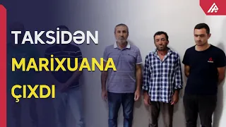 Üç dostun daşıdıqları kisələr başlarına bəla oldu - APA TV