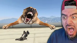 BÜYÜK KÖPEĞI BULDUM BIZI PARÇALAMAK ISTEDI😱🔥 - GTA 5 MODS