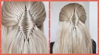 How To: Diamond shape Infinity Braid By Another Braid