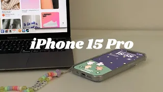 iPhone15Pro ✨ | 🛍️ unbonxing, aesthetic, relax