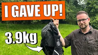 Ultralight Camping FAIL!